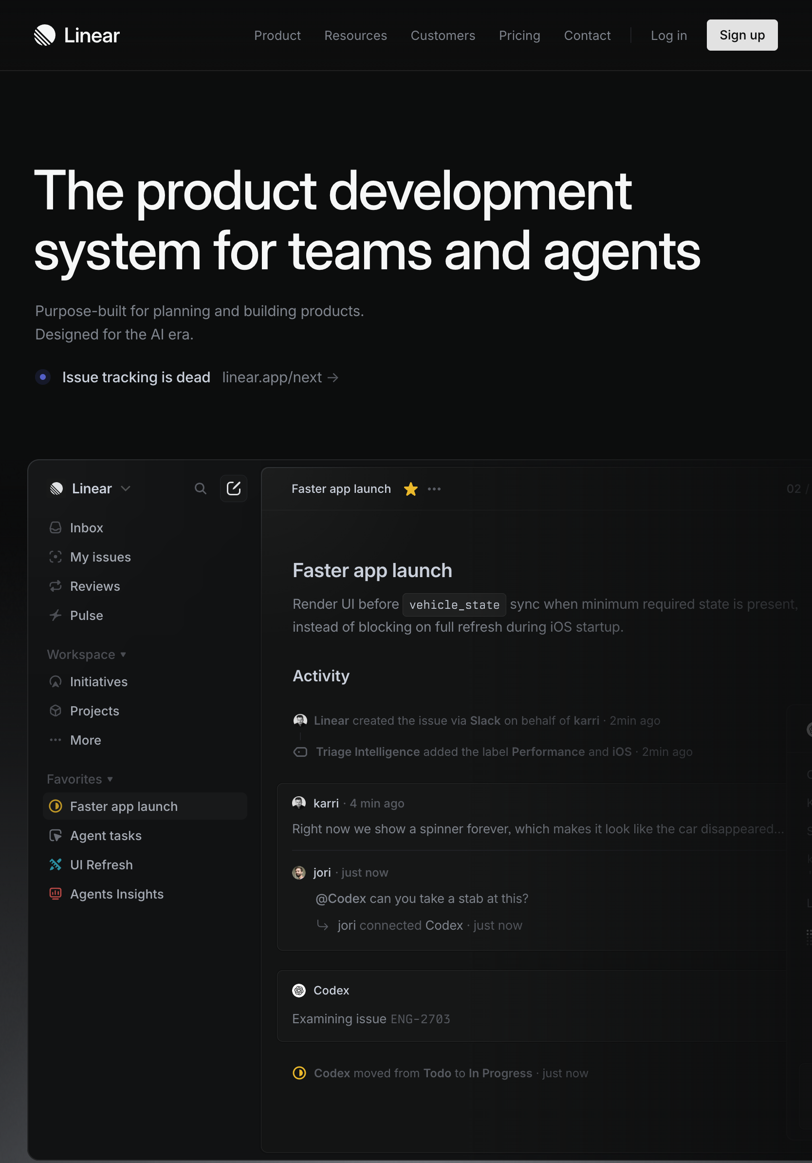 Kelpie on iPad — Linear in Chromium, iPad Pro 11″ viewport